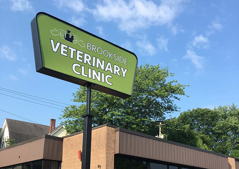 Carousel Slide 1: Brookside Veterinary Clinic